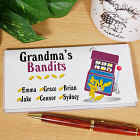 Gambling Bandits Personalized Checkbook Cover